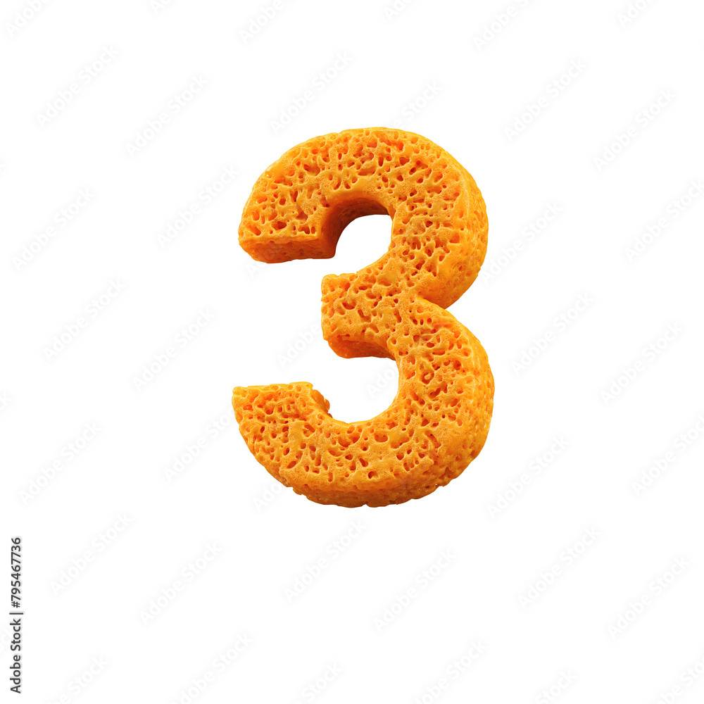 Sponge 3D Alphabet PNG Letters Sponge 3D Alphabet PNG Letters
