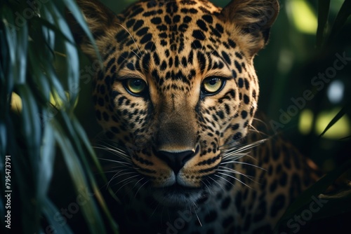 Wildlife leopard animal mammal