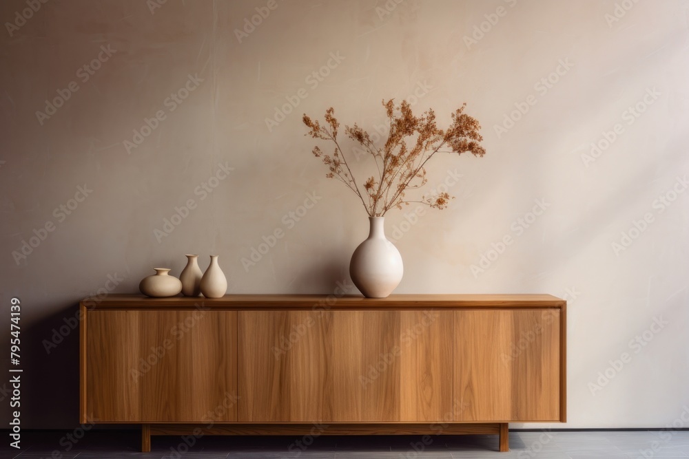 Wall wood architecture sideboard Wall wood architecture sideboard