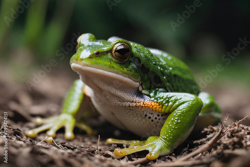 frog on the ground © BLASz