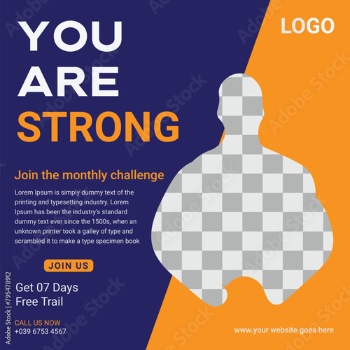 Social media post design 