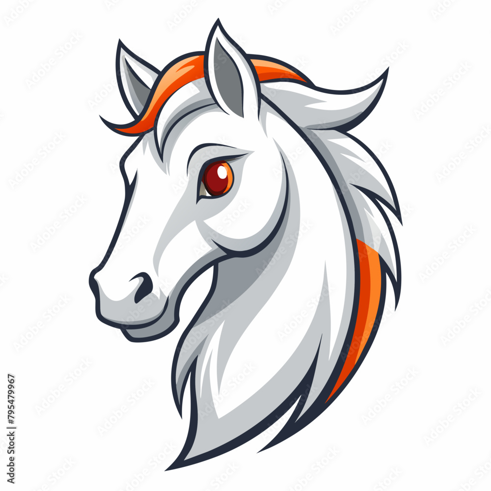 horse head logo vector illustration horse head logo vector illustration