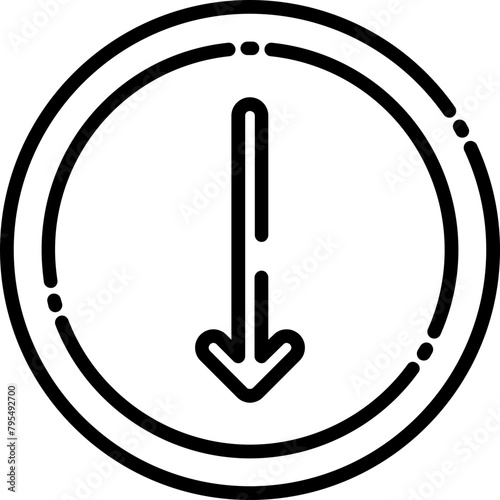 Down Arrow Icon