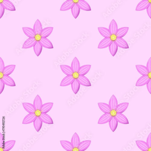 seamless floral pattern © Rewat
