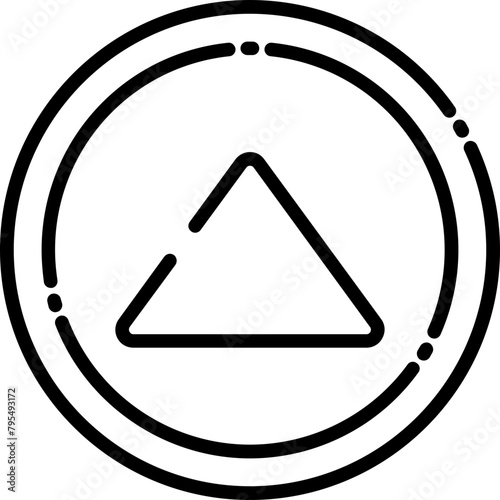 Arrow with Dots Icon