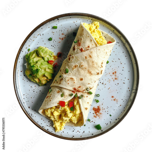 Delicious Plate with a Brea...