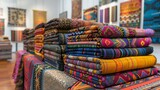 colorful peruvian fabrics
