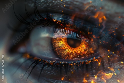 Eye of a fire elemental