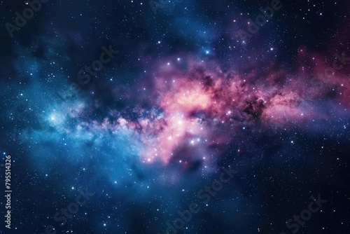 Cosmos nebula space astronomy. photo