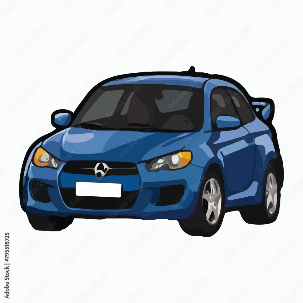 Car vector icon. Isolated simple side car logo illustration. Car vector icon. Isolated simple side car logo illustration.