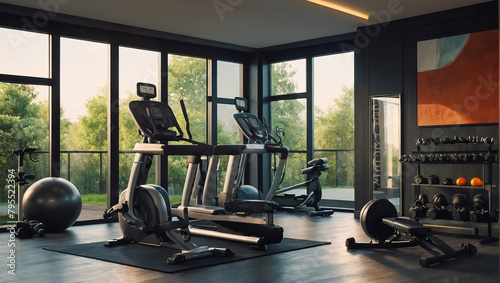 home gym interior