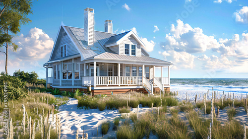 Seaside Serenity: Charming Beachfront Cottage