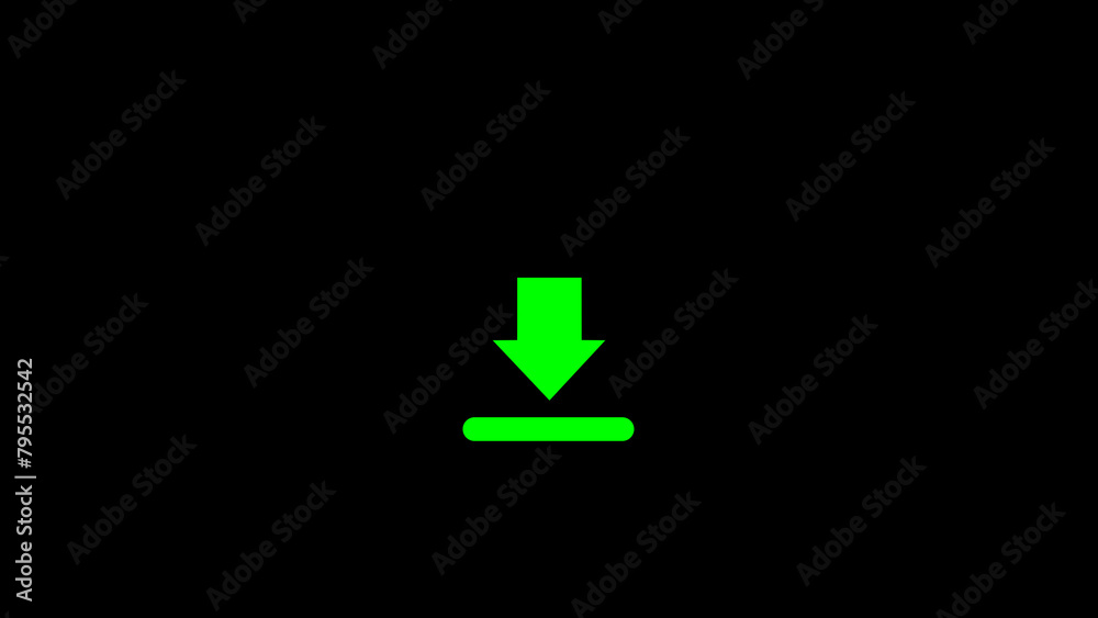 Download icon. Software download icon. Download button. simple download icon isolated on black background. Arrow downloading icon. Download icon. Software download icon. Download button. simple download icon isolated on black background. Arrow downloading icon.