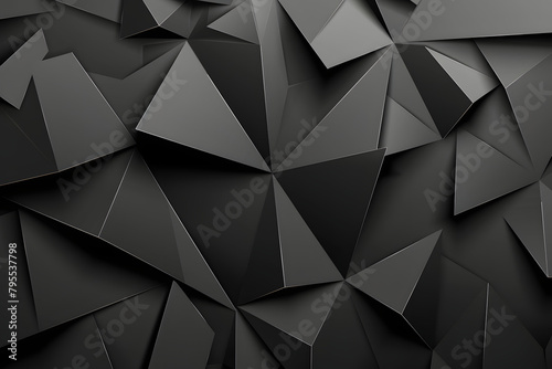 Dark Geometric Wallpaper