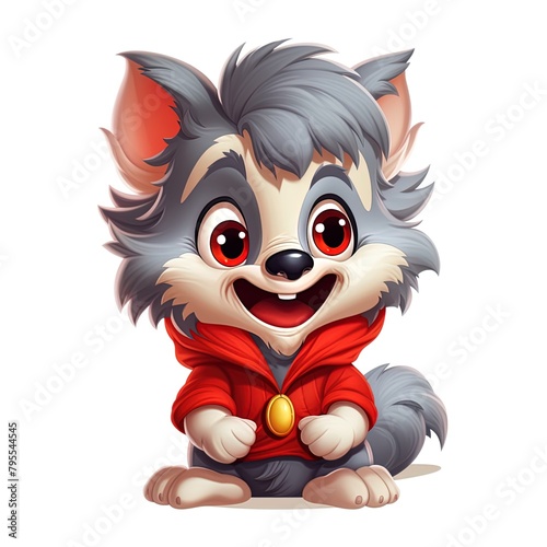 Słodki mały wilkołak (ID: 795544545)