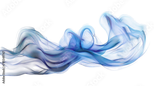 Air on transparent background