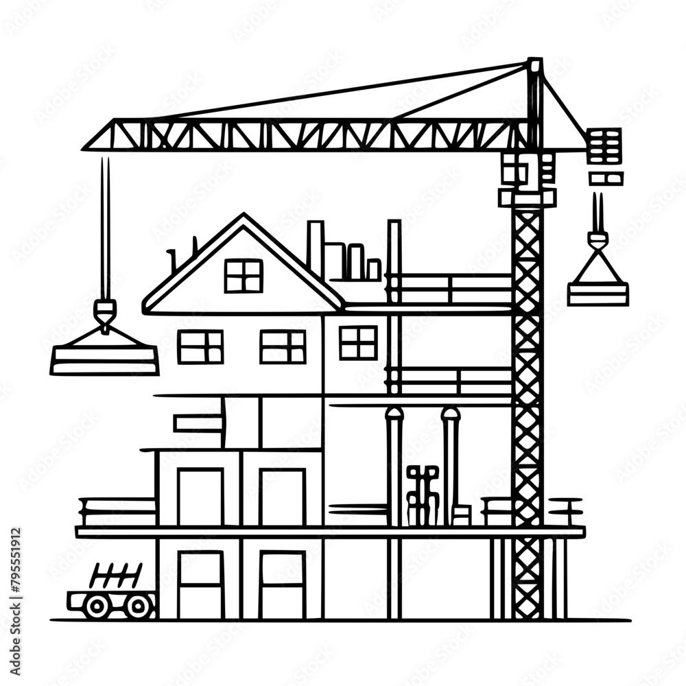 construction icon, crane icon, building icon, industry icon, business icon, architecture icon, house icon, development icon, industrial icon, machine icon,
