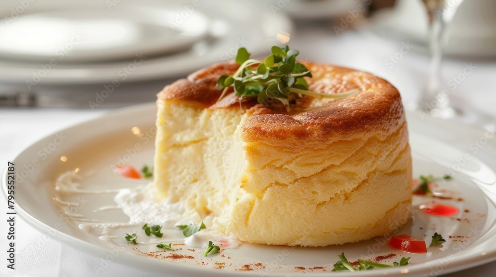 Cheese souffle. Cheese souffle.