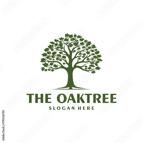 The tree, foundation and non profit logo vector illustration