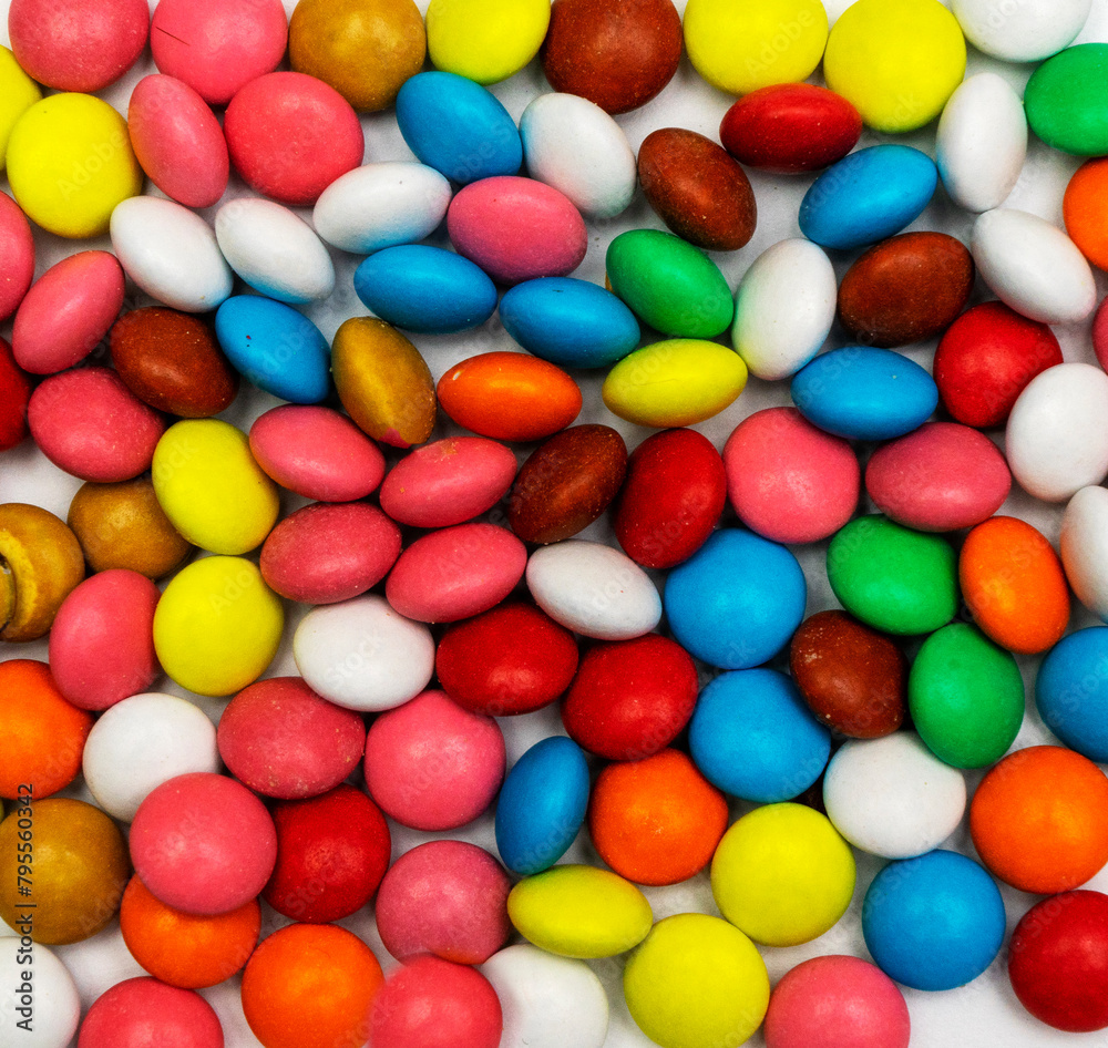 Many different pills on color background, flat lay Many different pills on color background, flat lay