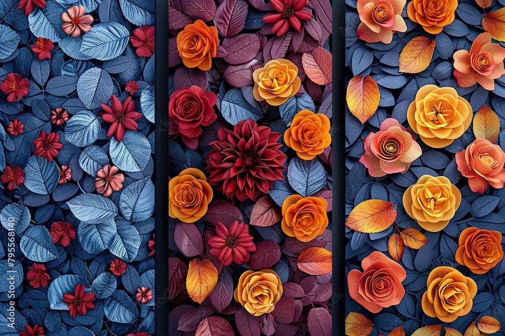 Beautiful banner templates set with doodles floral with roses, leaves, floral bouquets, flower compositions. Beautiful banner templates set with doodles floral with roses, leaves, floral bouquets, flower compositions.
