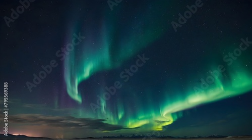 aurora borealis in the sky,aurora in the sky, light green aurora in the sky, aurora in the night,colorful sky, green abstract background, fire in the sky