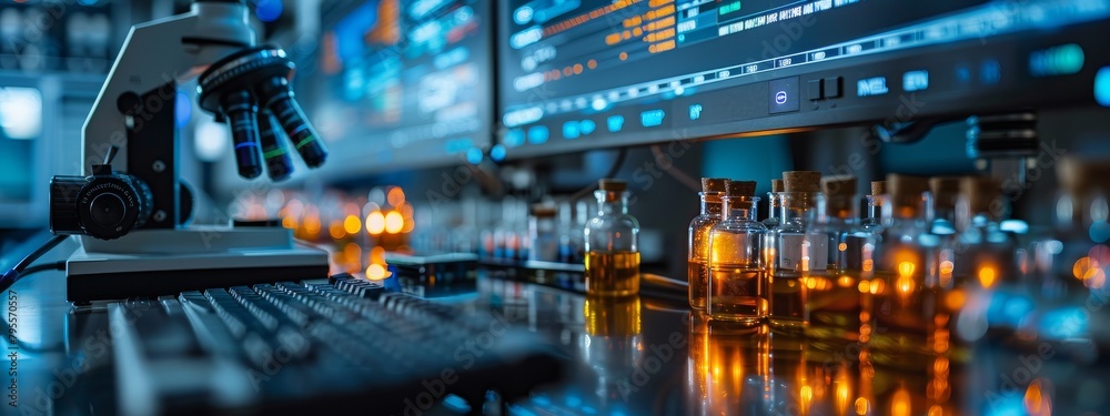 A high-tech laboratory where scientists monitor the effects of Bitcoin halving on digital displays. A high-tech laboratory where scientists monitor the effects of Bitcoin halving on digital displays.