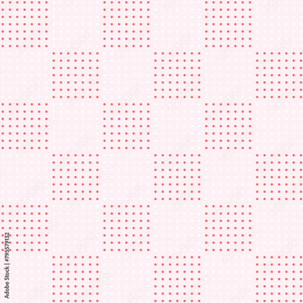 Dots, patterns made from many dots, gradients.