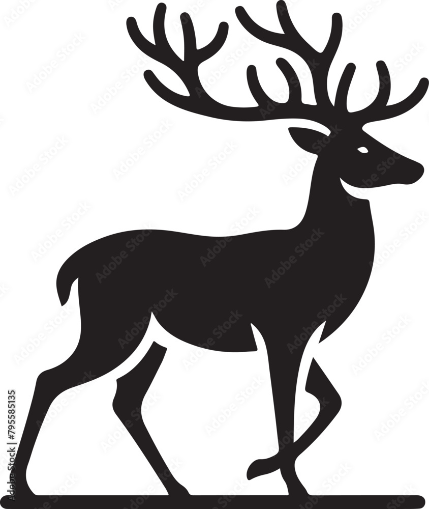 Obraz premium deer in a background