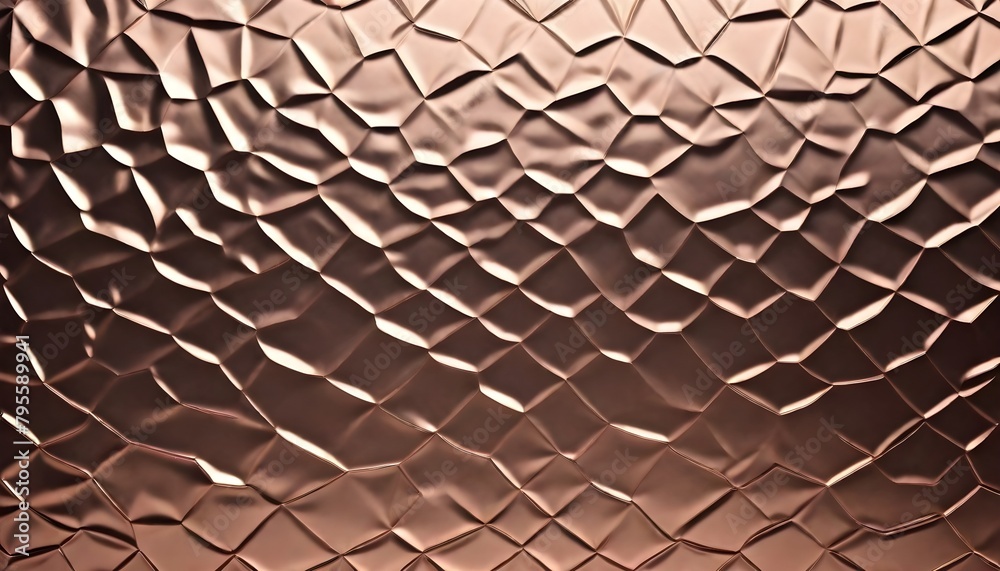 Geometric bumps pattern shuny polished wavy pink gold slab texture Geometric bumps pattern shuny polished wavy pink gold slab texture