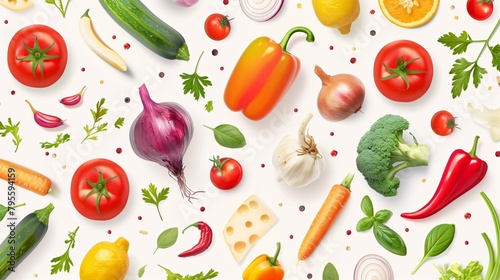 Variedade de legumes  photo
