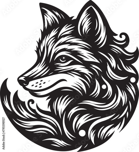 Wallpaper Mural fox vector Torontodigital.ca