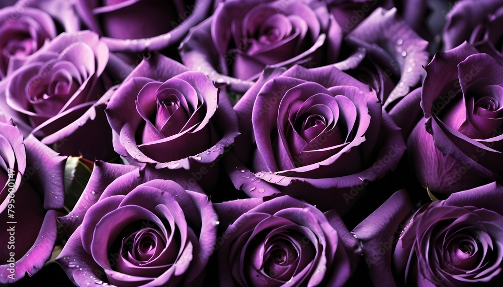 Multitude of violet roses background hd Multitude of violet roses background hd