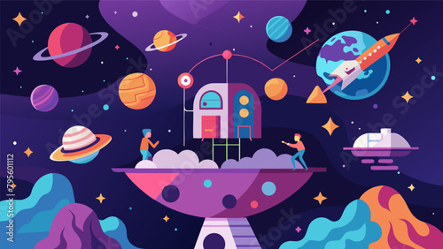 A spacethemed retreat taking participants on a journey through the cosmos while learning how to optimize their brain function..