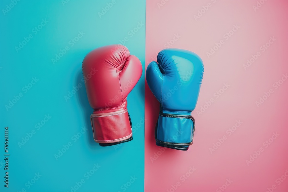 Fitness Banner: Women's Boxing Gloves for Gym and Ring Training Fitness Banner: Women's Boxing Gloves for Gym and Ring Training