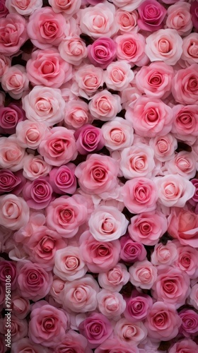 Pink rose flowers wall backgrounds petal plant.