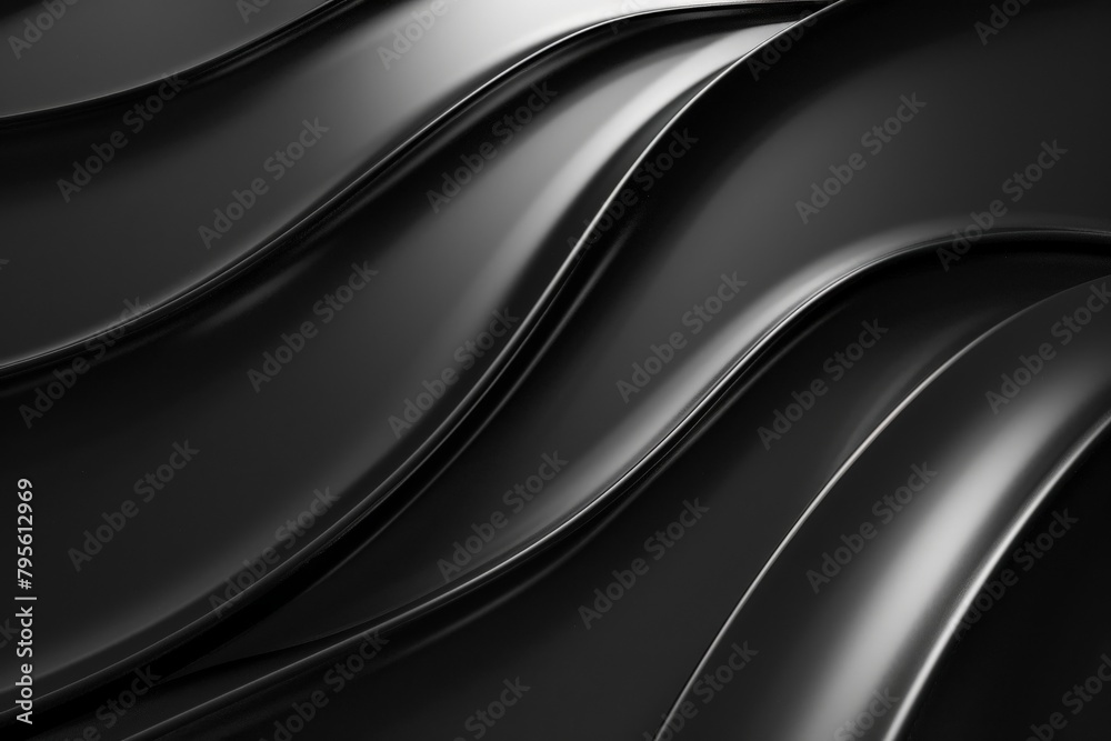  A black-and-silver striped background, with a metallic stripe pattern on the bottom and a silver stripe pattern on the bottom. Beautiful simple AI generated image in 4K, unique.