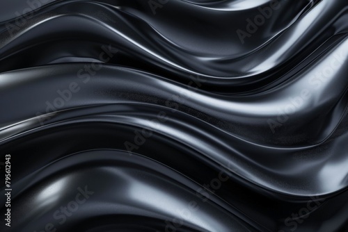 Wavy Grunge Wall Texture. Abstract Dark Gray Close-Up. Beautiful simple AI generated image in 4K, unique.