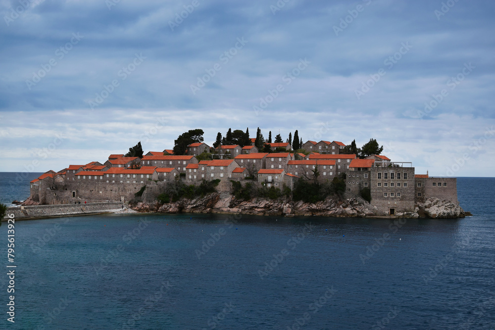 Sveti Stefan is an amazing island resort in Montenegro on the Adriatic coast, with white beaches, luxury hotels and picturesque streets. One of the most romantic places in Montenegro.