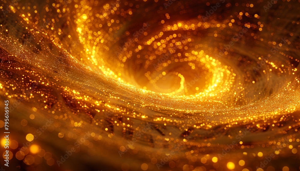 Golden Dust Swirl Elegance Golden Dust Swirl Elegance