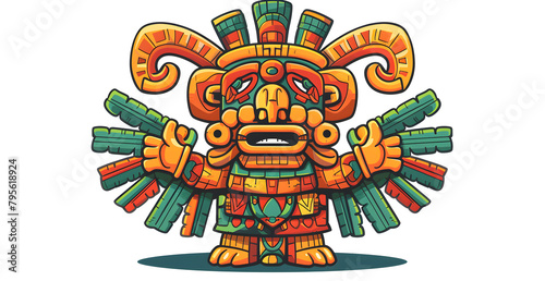 Olmec god Olmec Maize God( This deity was associated with maize corn),