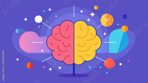 A subtle yet powerful depiction of subtle changes in color and form highlighting the underlying brain activity during subtle but meaningful emotions.