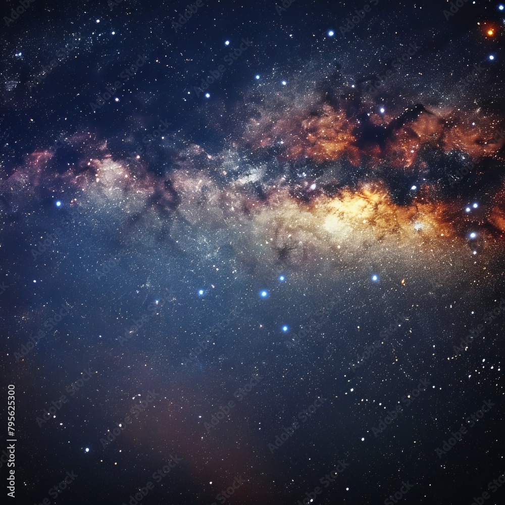 Fototapeta premium milky way in space.