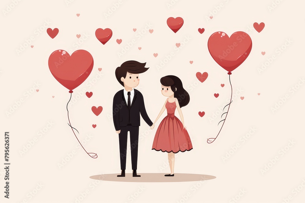 two individuals in wedding attire within a floral frame, creating a romantic and elegant atmosphere. two individuals in wedding attire within a floral frame, creating a romantic and elegant atmosphere.