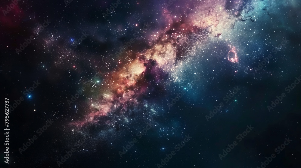 Fototapeta premium milky way in space.