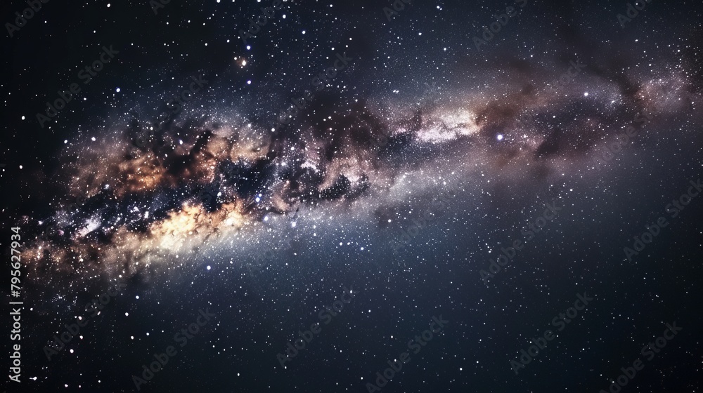 Fototapeta premium milky way in space.