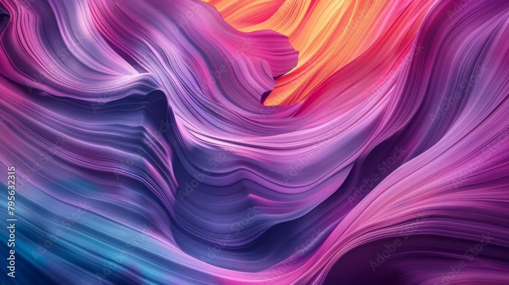 Abstract Nature Background in Pink, Purple, and Teal Abstract Nature Background in Pink, Purple, and Teal
