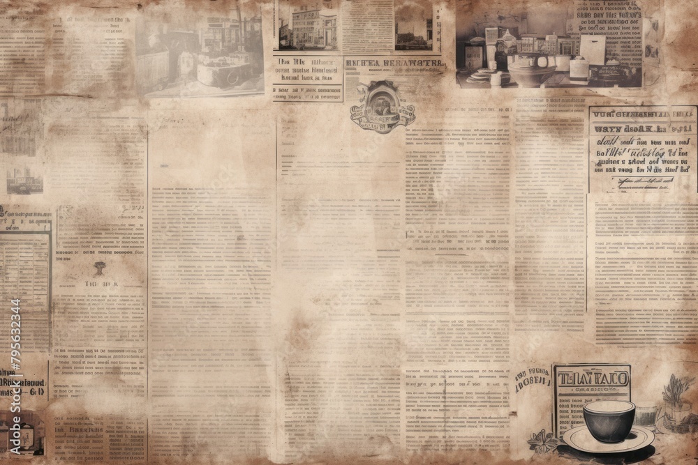 Coffee cafe newspaper backgrounds text