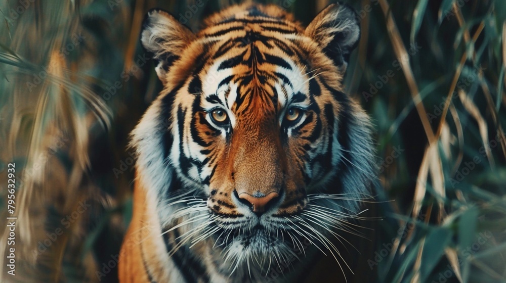The Intensity of a Tiger in the Wild. Generative AI