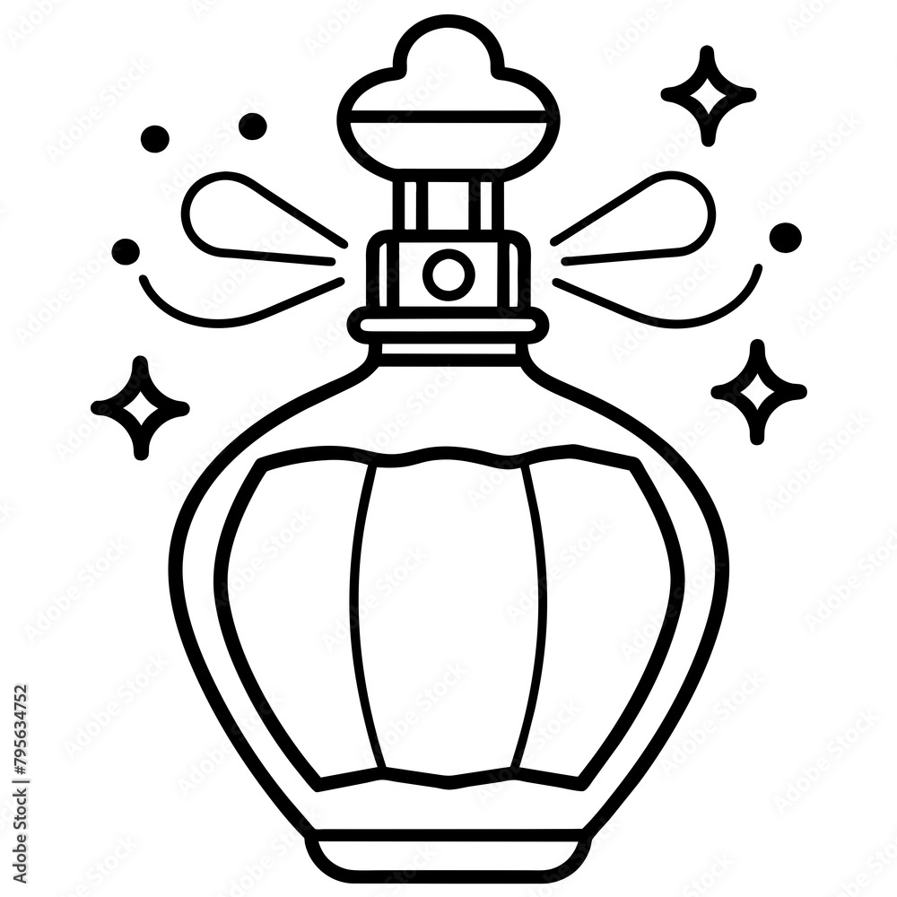 Obraz premium bottle of perfume